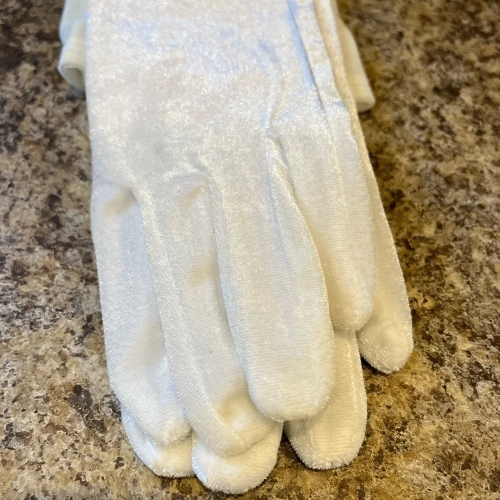 NWT Steve Madden Opera Length Fashion Gloves White
